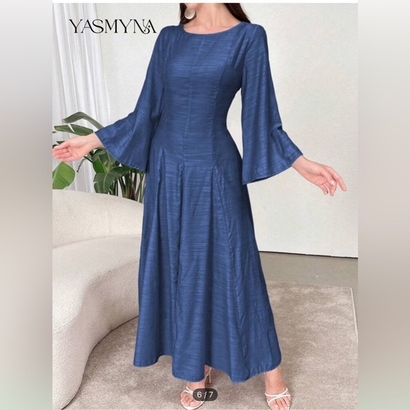 Plain&simple daily wear lightweight dress, Size XL, but fits more like a Large. - Picture 2 of 9